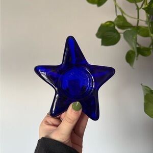 Star Glass Candle Holder 🌟